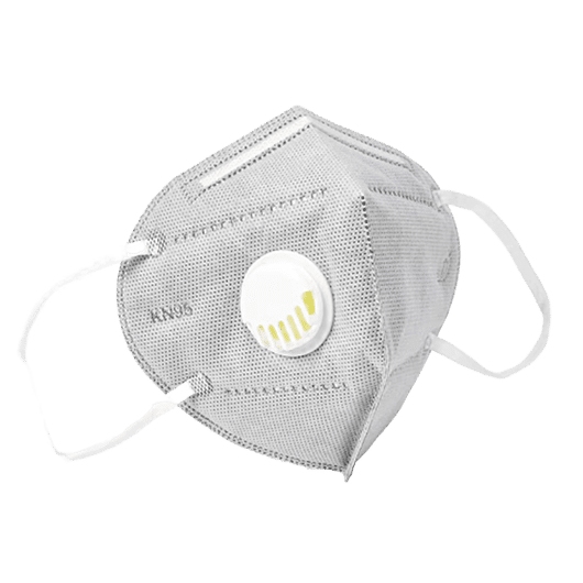 Ezebreathe Protective Face Mask with Respirator Valve - KN95 - 7 layer